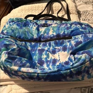 Steve Madden Blue Tie-Dye Tote Bag used once